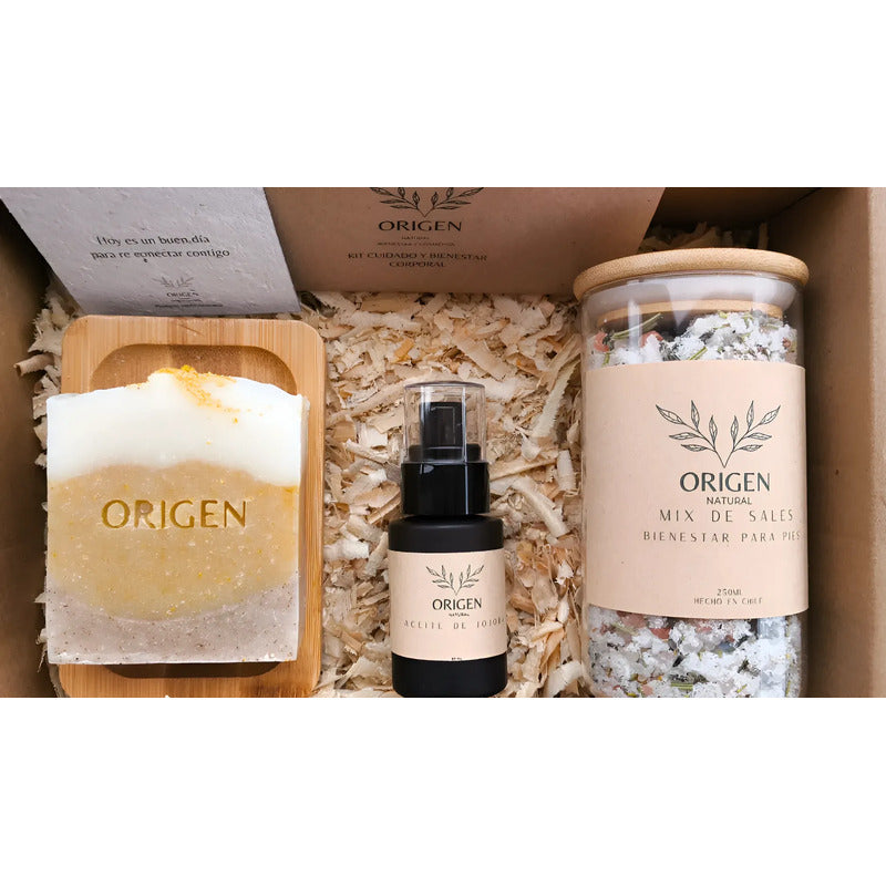 Kit De Regalo Cuidado Coporal / Línea Natural