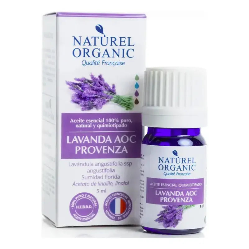 Aceite Esencial Lavanda 100% Puro 5ml Naturel Organic