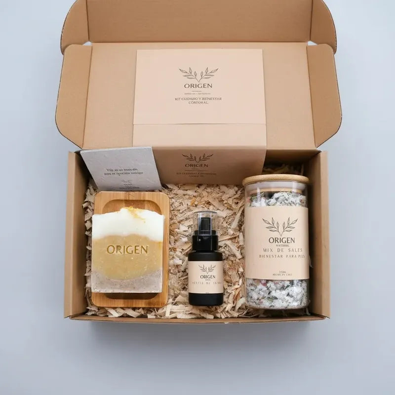 Kit De Regalo Cuidado Coporal / Línea Natural